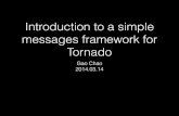 A Django like messages framework for Tornado