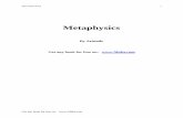 [ Philosophy]    Ancient  Greek    Metaphysics    Aristotle
