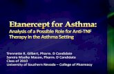 Etanercept For Asthma