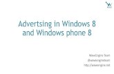 Advertising in w8 and wp8