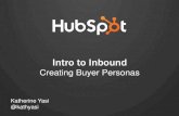Intro to Inbound: Creating Buyer Personas