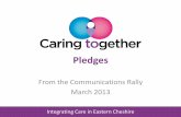 Caring together pledges