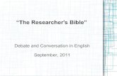 Researcher's  Bible