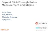 Beyond Click-Through Rates: Measurement and Mobile