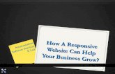Grow Your Business With A Responsive Website
