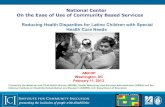 Reducing Health Disparities for Latino Children with Special Health Care Needs