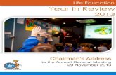 Life Education Chairman's Report 2013