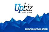 Upbiz Business Valuation | Apresentação em Português