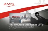 AMIS Oracle OpenWorld 2013 Review Part 1 - Intro Overview Innovation, Hardware osvm, IAAS database