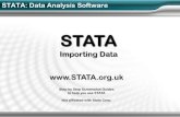 STATA - Importing Data