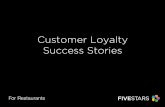 For Restaurants - Customer Loyalty Success Stories