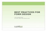 Web forms Design
