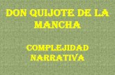 Complejidad narrativa de Don Quijote de la Mancha