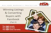 Winning Listings and Converting Buyers with Facebook (Part 2)