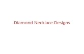 Diamond Necklace designs