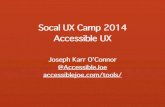 Accessible ux