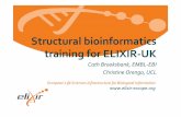 Structural bioinformatics and ELIXIR UK by Christine Orengo