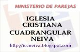 PLANEACIÓN MINISTERIO DE PAREJAS ICC NEIVA
