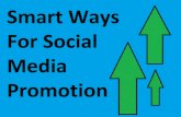 Smart Ways for Social Media Promotion