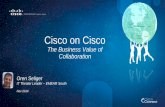 Cisco on Cisco The Business Value of Collaboration