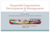 Nonprofit organization dev mgt   lecture 5