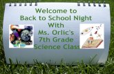 Welcome To Ms Orlic S 7th