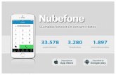 Nubefone, tu App para llamar por teléfono con tarifas 'low-cost', sin consumir datos.