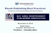 BAIPA: Mark Coker, Smashwords — Ebook Publishing Best Practices