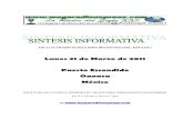 Sintesis Informativa 210311