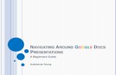 Navigating Around Google Docs Presentations For Beginners