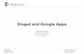 Константин Поляков Интеграция Drupal и Google Apps