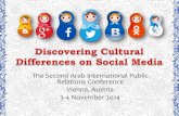 Discovering Cultural Differences on Social Media