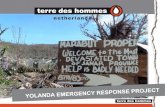 Terre des Hommes NL Yolanda Emergency Response Project: Rebuilding Lives After Yolanda