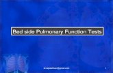 Bed side pulmonary function tests 7