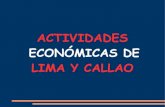Actividades Económicas de Lima y Callao