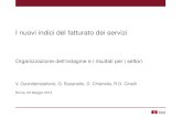 V. Quondamstefano, G. Busanello, D. Chianella, R.D. Cinelli - Organizzazione dell’indagine e i risultati per i settori