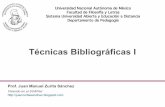 Técnicas Bibliográficas I (2012-1)