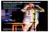 Scientists and Public Communication: A Report on NC State University Researchers’ Views of and Participation in Public Engagement Activities