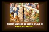 MILAGROS DE JESUS N 3 "EL PRIMER MILAGRO DE JESUS"