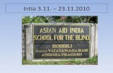 Intia sokeain koulu 3-23.11.2010