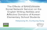 The Effects of BAND(Mobile Social Network Service) on the English Writing Abilities and Affective Domains of Korean Elementary School Students