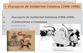 El catalanisme polític (1898-1931).
