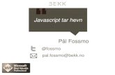Javascript tar hevn