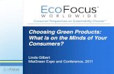 Choosing Green Products, What Is On The Minds Of Your Consumers