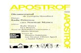 REVISTA APOSTROF NR.5 (120) - 2000 / LUCIANA TAMAS