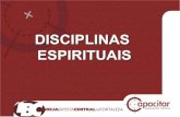 Vida do lider   disciplinas espirituais
