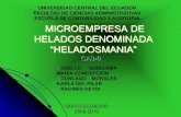 Microempresa  Heladosmania