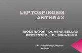 Leptospirosis and Anthrax