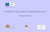 Genero y tratados internacionales