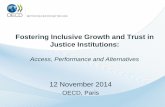 Presentation by Mr. Rolf Alter, at the Meeting on Fostering Inclusive Growth and Trust in Justice Institutions, 12 November 2014